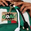 Goal Getter Soccer Bag Charm - Net & Ball Key Chain
