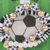 Goal Getter Soccer Bracelet Set - Beaded Stretch Stack