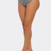 Wild Card Denim Shorts – Low-Rise V-Cut with Buckle