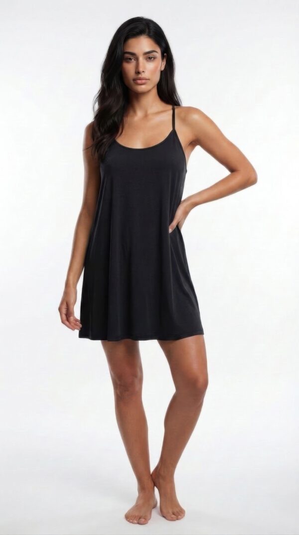 Racerback Nightgown - Adjustable Straps for Lounging