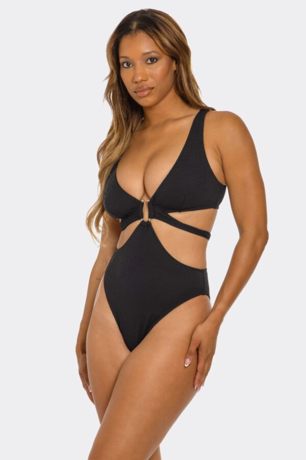 Winnie One-Piece Swimsuit with U-Wire Cutouts