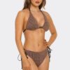 Bronze Babe Bikini – Charm-Accented Low-Rise Two-Piece