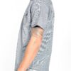 Men's Patterned Short-Sleeve Button Shirt - Cotton Blend