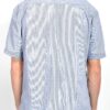Men's Patterned Short-Sleeve Button Shirt - Cotton Blend