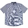 Men's Patterned Short-Sleeve Button Shirt - Cotton Blend