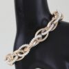 Intertwined Twisted Chain Bracelet – Layered Texture