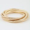 Multi-Strand Tangled Tube Chain Bracelet