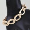 Polished Oval Link Chain Bracelet – High-Shine