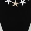 Hammered Starfish Link Necklace – Multi Pendant