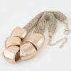Double Polished Teardrop Earrings - Nested Cutout