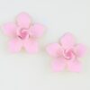 Sakura Stud Earrings – Layered Cherry Blossom Design