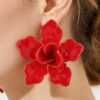 Sakura Stud Earrings - Layered Cherry Blossom Design
