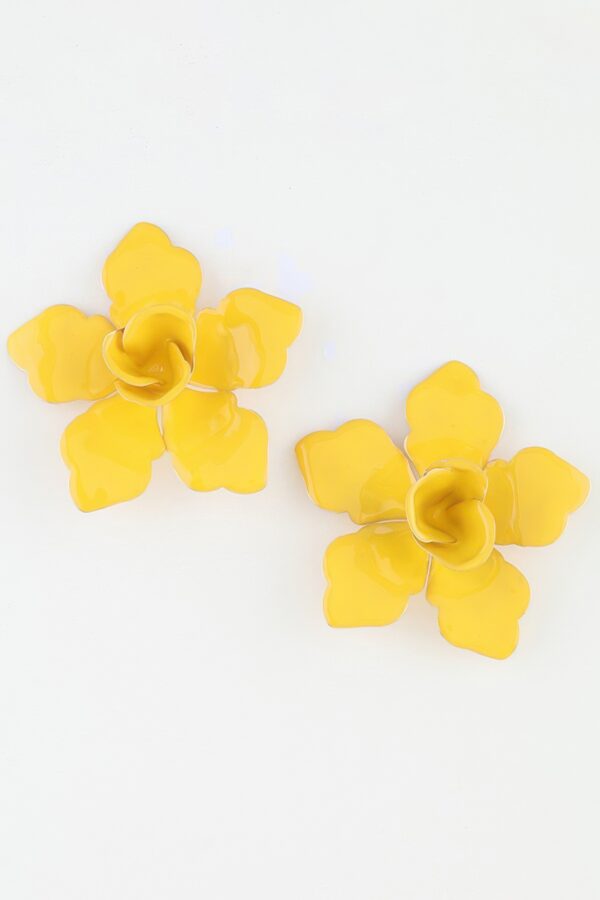 Sakura Stud Earrings - Layered Cherry Blossom Design