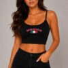 Mexico Twisted-Back Camisole with Removable Cups