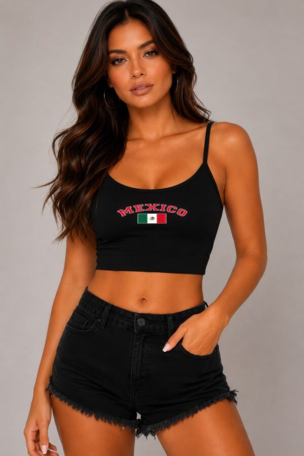 Mexico Twisted-Back Camisole with Removable Cups