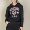 Drop-Shoulder Pullover Hoodie with Chicago Graphic