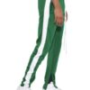 Single-Stripe Slim Track Pant with Ankle Zips