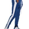 Single-Stripe Slim Track Pant with Ankle Zips