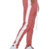 Single-Stripe Slim Track Pant with Ankle Zips