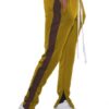 Single-Stripe Slim Track Pant with Ankle Zips