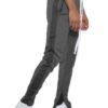 Single-Stripe Slim Track Pant with Ankle Zips