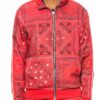 Men’s Paisley Full-Zip Track Jacket – Digital Print