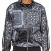 Men’s Paisley Full-Zip Track Jacket – Digital Print