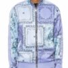 Men’s Paisley Full-Zip Track Jacket – Digital Print