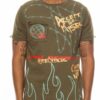 Hype Electric Graphic Tee with Zipper Chest Pocket