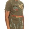 Hype Electric Graphic Tee with Zipper Chest Pocket