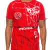 Hype Electric Graphic Tee with Zipper Chest Pocket