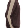 Slim Zip-Up Track Jacket with Side Stripe