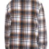 Men’s Brushed Checkered Flannel Shacket – Soft Layering