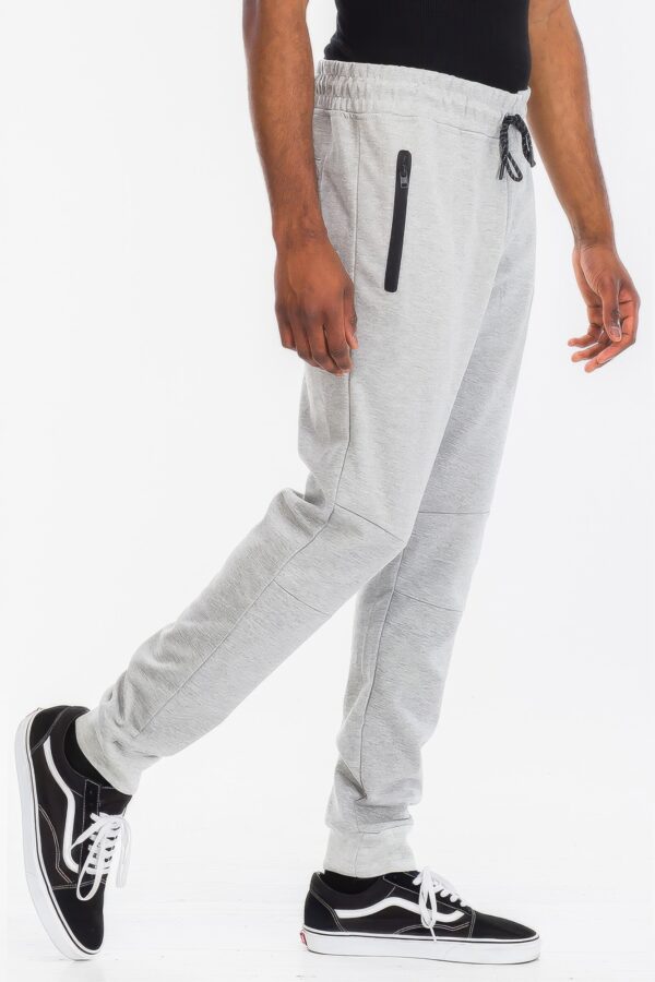 Men’s Heathered Jogger with Zippered Pocket