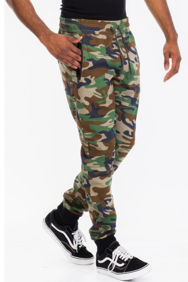 Men’s Heathered Jogger with Zippered Pocket