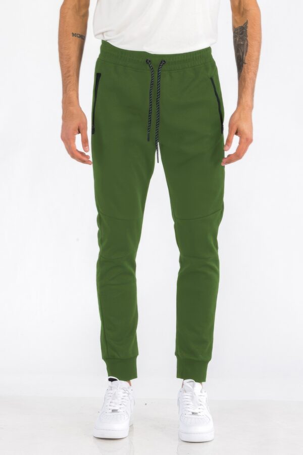 Men’s Heathered Jogger with Zippered Pocket