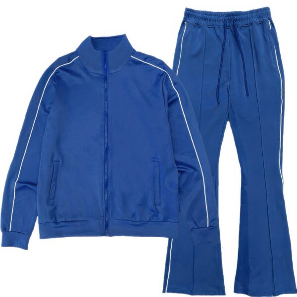 Men’s Stacked Flared Track Set – Side Piping