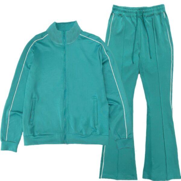 Men’s Stacked Flared Track Set – Side Piping