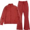 Men’s Stacked Flared Track Set – Side Piping