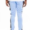 Leather Tape Track Pants – Slim Fit Men’s Joggers