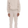 Unisex Cotton-Blend Oversized Hoodie Set – Clean No-Drawstring Look