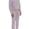 Unisex Cotton-Blend Oversized Hoodie Set – Clean No-Drawstring Look