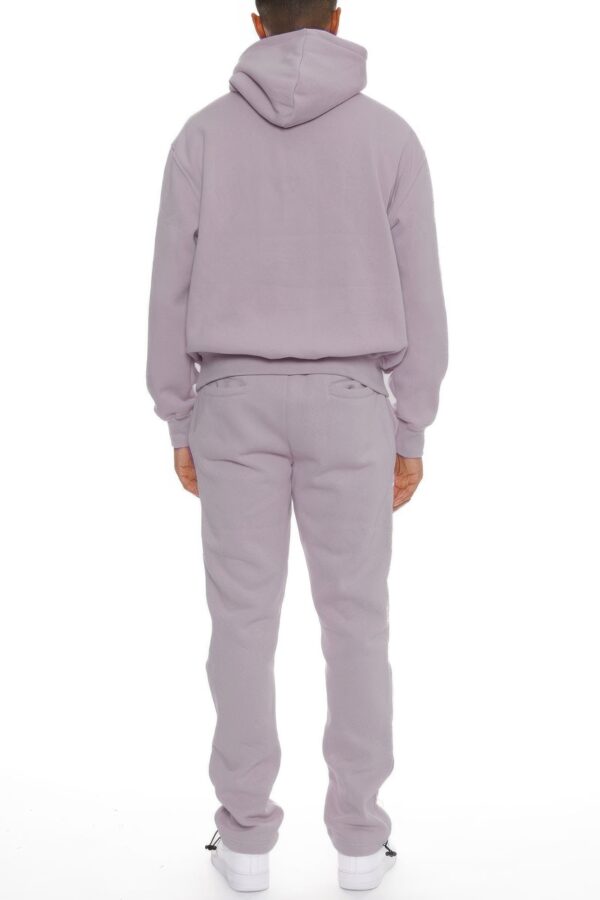 Unisex Cotton-Blend Oversized Hoodie Set – Clean No-Drawstring Look