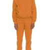Unisex Cotton-Blend Oversized Hoodie Set – Clean No-Drawstring Look