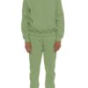 Unisex Cotton-Blend Oversized Hoodie Set – Clean No-Drawstring Look