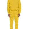 Unisex Cotton-Blend Oversized Hoodie Set – Clean No-Drawstring Look
