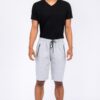 Cotton-Blend Lounge Sweat Shorts with Zipper Pockets