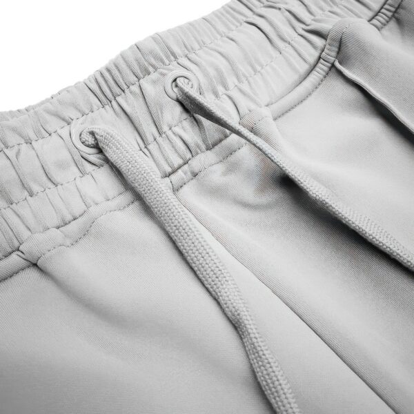 Men’s Stacked Flare Track Pants with White Side Piping