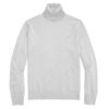 Men’s Solid Turtleneck Sweater – Classic Knit Collar