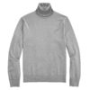 Men’s Solid Turtleneck Sweater – Classic Knit Collar